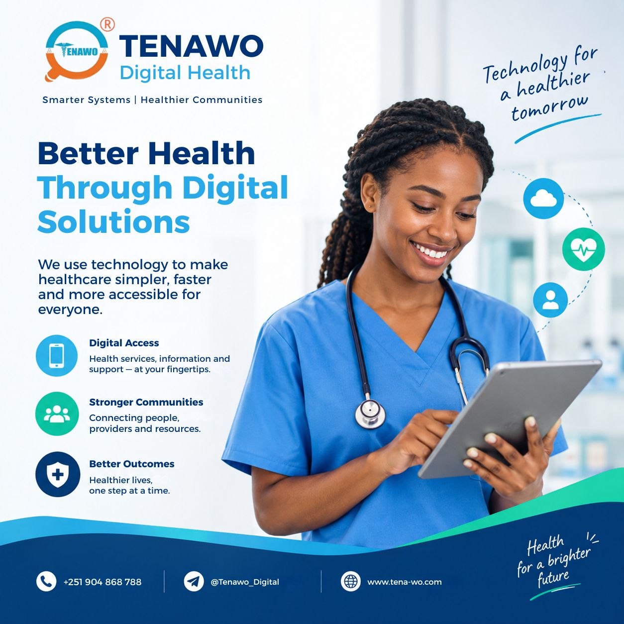 Better Health Through Digital Solutions! 💙✨